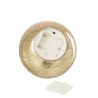 BOULE DE NOEL LED VERRE DORÉ M 20X20X20CM - J-LINE