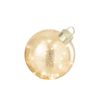 BOULE DE NOEL LED VERRE DORÉ M 20X20X20CM - J-LINE