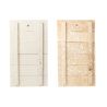 DECORATION MURALE SAPIN MACRAME NATUREL/BLANC  - J-LINE