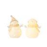 BONHOMME DE NEIGE LED ETOILE BLANC/BEIGE L - J-LINE