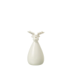 RENNE CORPS OVAL EN PORCELAINE ECRU S - J-LINE