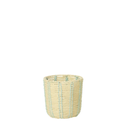 PANIER ROND LIGNE RAPHIA...