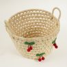 CEREZA PANIER CERISES 30CM - HOME EDELWEISS