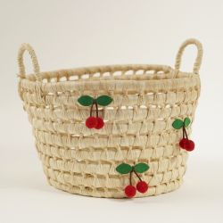 CEREZA PANIER CERISES 30CM - HOME EDELWEISS