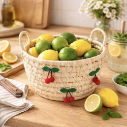 CEREZA PANIER CERISES 30CM - HOME EDELWEISS
