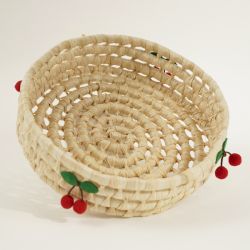 CEREZA PLATEAU ROND CERISES 30CM - HOME EDELWEISS