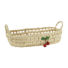 CEREZA PLATEAU OVAL CERISES 30CM - HOME EDELWEISS