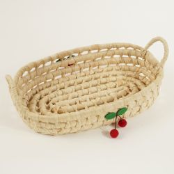 CEREZA PLATEAU OVAL CERISES 30CM - HOME EDELWEISS