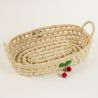 CEREZA PLATEAU OVAL CERISES 30CM - HOME EDELWEISS