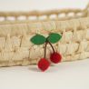 CEREZA PLATEAU OVAL CERISES 30CM - HOME EDELWEISS