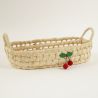 CEREZA PLATEAU OVAL CERISES 30CM - HOME EDELWEISS