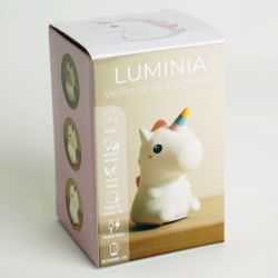 LUMINIA - VEILLEUSE RECHARGEABLE LICORNE - HOME ELDEWEISS