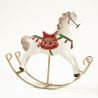 CHRISTMAS - CHEVAL À BASCULE 21CM - HOME EDELWEISS
