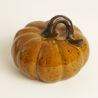 PUMPKIN - CITROUILLE KAKI 13CM - HOME ELDEWEISS