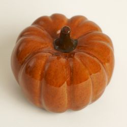 PUMPKIN - CITROUILLE ORANGE 13CM - HOME ELDEWEISS