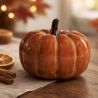 PUMPKIN - CITROUILLE ORANGE 13CM - HOME ELDEWEISS