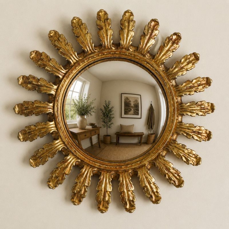 MURMURE MIROIR CONVEXE SOLEIL 20CM - HOME ELDEWEISS