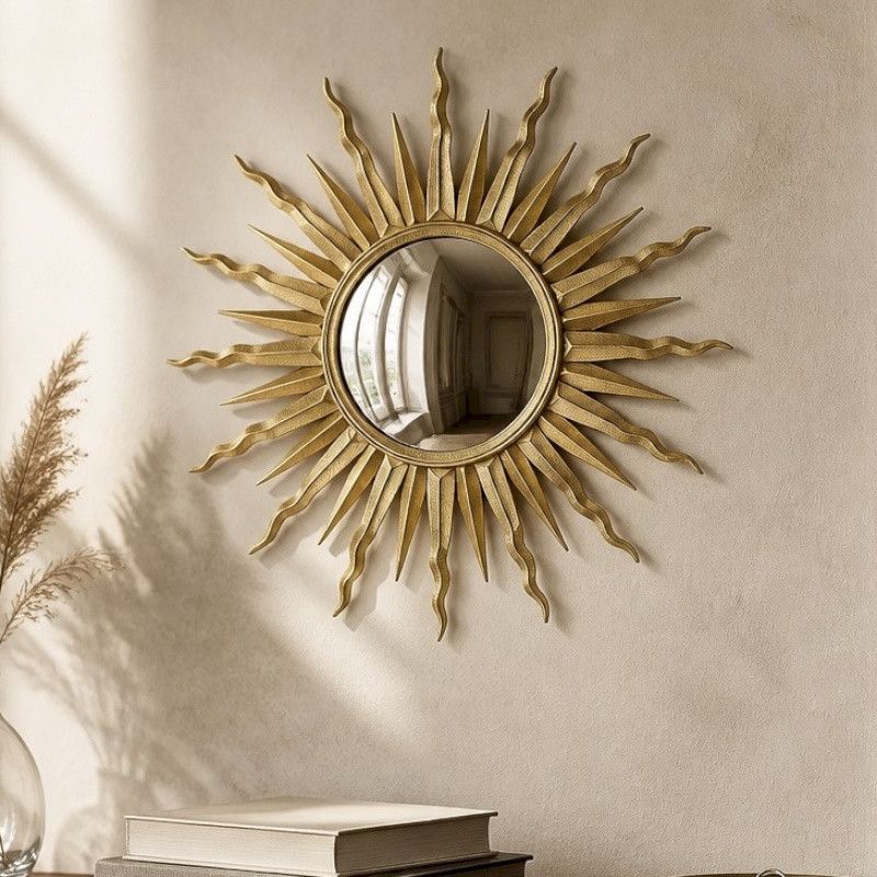MURMURE MIROIR CONVEXE SOLEIL 38CM - HOME ELDEWEISS