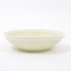 JUPITER - 6 ASSIETTES CREUSES 20CM VERT/IVOIRE - HOME ELDEWEISS