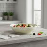 JUPITER - 6 ASSIETTES CREUSES 20CM VERT/IVOIRE - HOME ELDEWEISS