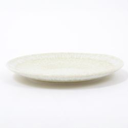 JUPITER - 6 ASSIETTES 20CM VERT/IVOIRE - HOME ELDEWEISS