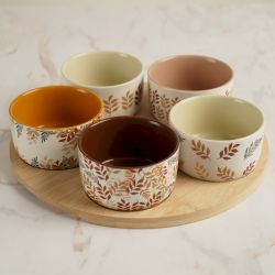 ELYNE - PLAT APÉRITIF 5 COUPELLES - HOME EDELWEISS