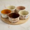 ELYNE - PLAT APÉRITIF 5 COUPELLES - HOME EDELWEISS