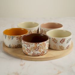 ELYNE - PLAT APÉRITIF 5 COUPELLES - HOME EDELWEISS