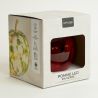 SIMONA LAMPE POMME LED BLANC/OR  16*16*17CM - HOME EDELWEISS