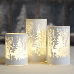 BROMONT PHOTOPHORE LED 13CM - HOME EDELWEISS