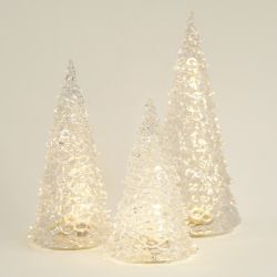 VILNIUS - SAPIN TRANSPARENT 19CM - HOME EDELWEISS