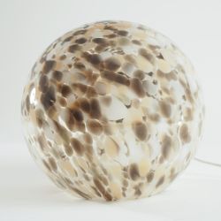 ALMERIA - LAMPE BOULE NUAGE BEIGE/GRIS/TAUPE - HOME EDELWEISS