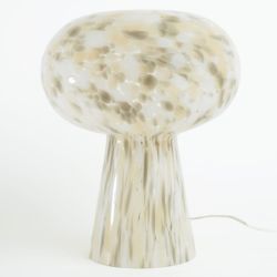 ALMERIA - LAMPE CHAMPIGNON NUAGE BEIGE/GRIS/TAUPE - HOME EDELWEISS