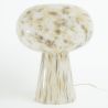 ALMERIA - LAMPE CHAMPIGNON NUAGE BEIGE/GRIS/TAUPE - HOME EDELWEISS