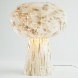 ALMERIA - LAMPE CHAMPIGNON NUAGE BEIGE/GRIS/TAUPE - HOME EDELWEISS