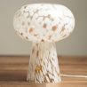 ALMERIA LAMPE CHAMPIGNON NUAGE BLANC/OR S - HOME EDELWEISS