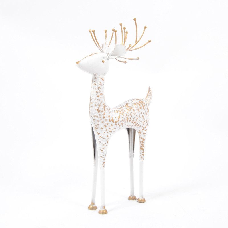 NOELINE CERF BLANC/OR M - HOME EDELWEISS
