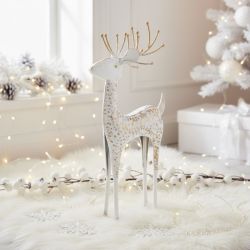 NOELINE CERF BLANC/OR M - HOME EDELWEISS
