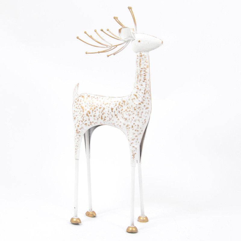 NOELINE CERF BLANC/OR L - HOME EDELWEISS