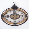 WOODWTOCK - HORLOGE GOUSSET OVALE 65CM - HOME EDELWEISS
