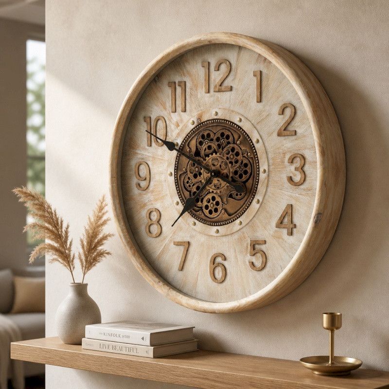 BARRINGTON - HORLOGE 80CM - HOME EDELWEISS