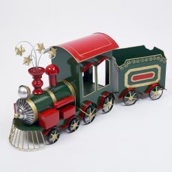 CHRISTMAS TRAIN 86CM - HOME EDELWEISS