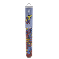 TUBE SUPER-HÉROS - JEU DE CONSTRUCTION - 100 PIÈCES - KONTIKI