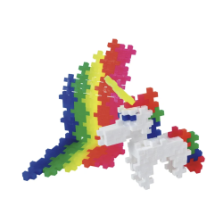 TUBE LICORNE - JEU DE CONSTRUCTION - 100 PIÈCES - KONTIKI