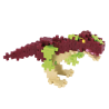 TUBE T-REX - JEU DE CONSTRUCTION - 100 PIÈCES - KONTIKI