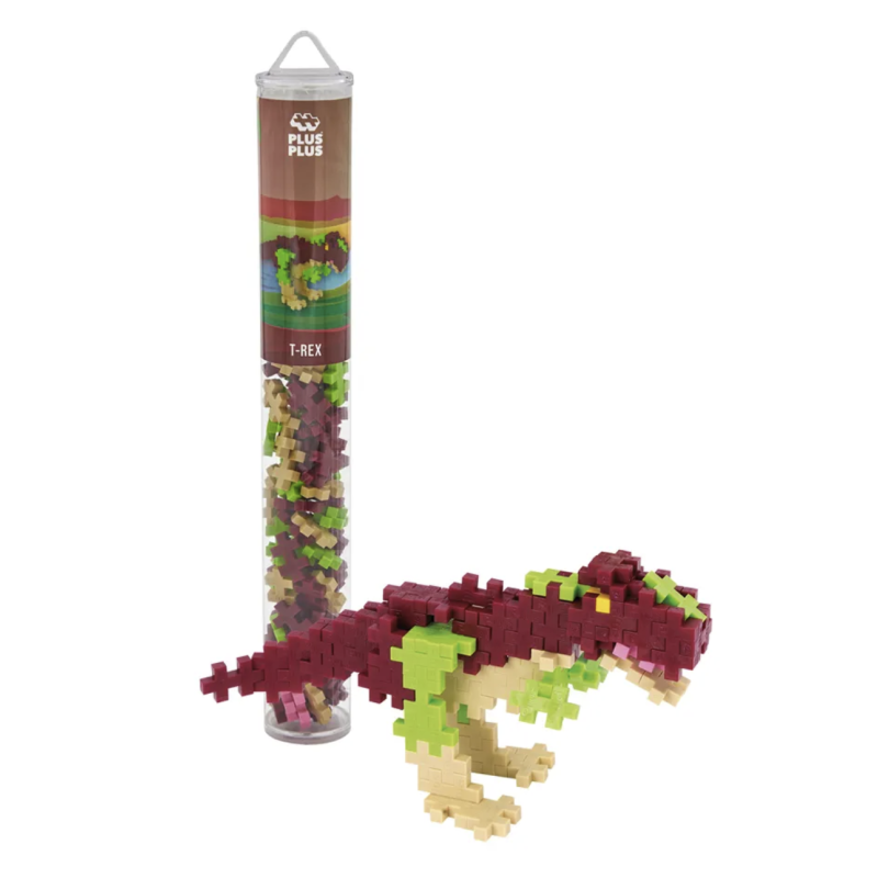 TUBE T-REX - JEU DE CONSTRUCTION - 100 PIÈCES - KONTIKI
