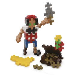 TUBE PIRATE - JEU DE CONSTRUCTION - 100 PIÈCES - KONTIKI