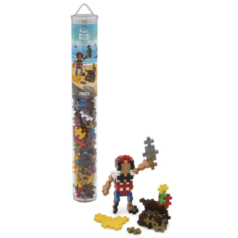 TUBE PIRATE - JEU DE CONSTRUCTION - 100 PIÈCES - KONTIKI