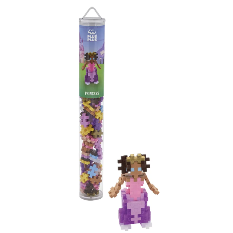 TUBE PRINCESSE - JEU DE CONSTRUCTION - 100 PIÈCES - KONTIKI