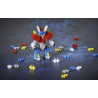 TUBE MECHA BOT - JEU DE CONSTRUCTION - 100 PIÈCES - KONTIKI